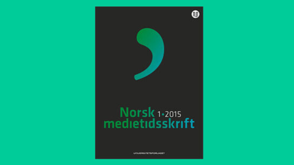 Første nummer av Norsk medietidsskrift som Open Access er nå publisert!