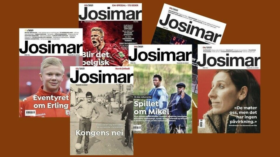 Vinner av prisen Årets tidsskrift 2022 er Josimar