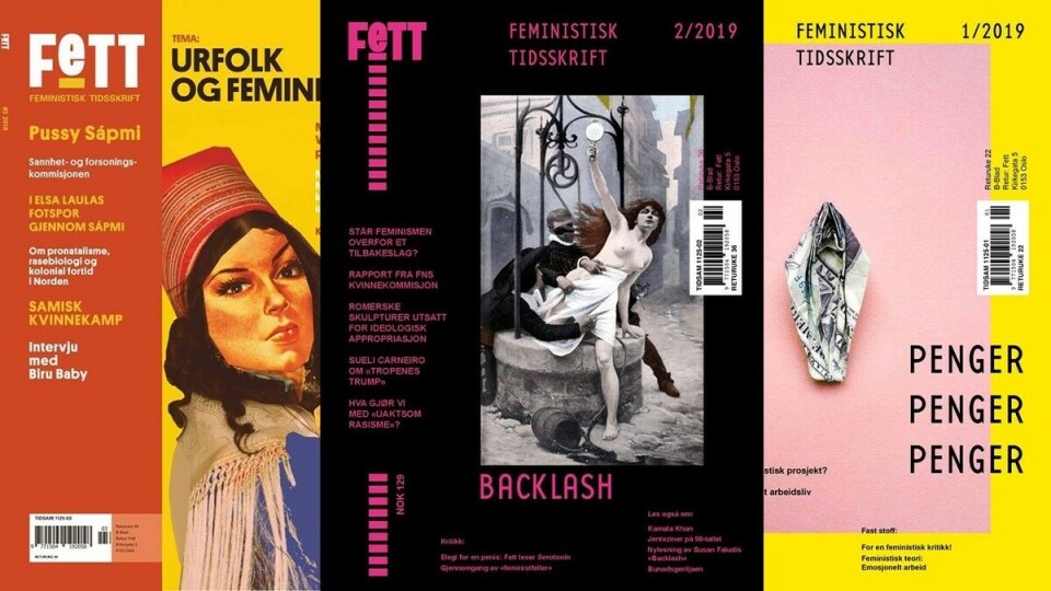 Tidsskriftet Fett får pris i åpen klasse for å ha skapt et åpent rom for feministisk debatt