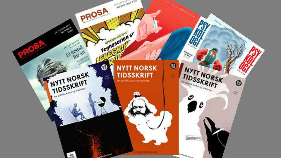 Nytt Norsk Tidsskrift er kåret til Årets tidsskrift 2017