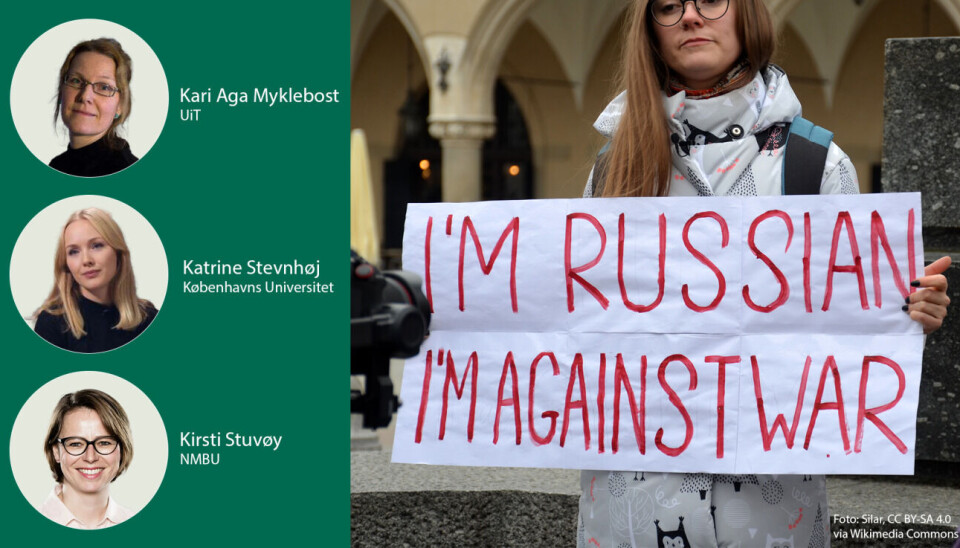 Hva skjer med den russiske krigsmotstanden?